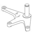 Bellcrank Fits John Deere 2640 2440 AR93359