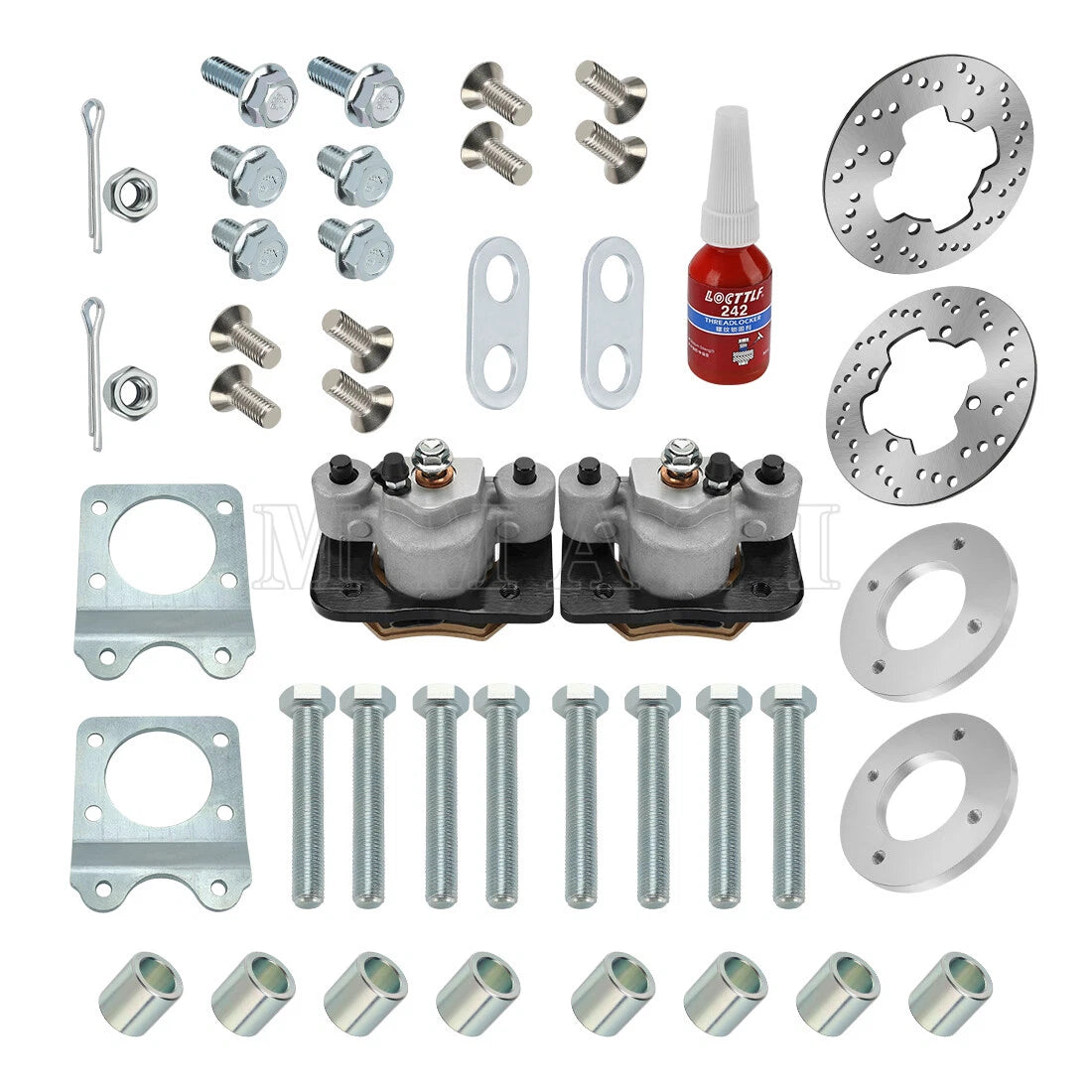 Front Disc Brake Conversion Kit for Honda Rincon 650 TRX650 Rancher 350 TRX350
