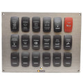 Striper Boat Carling Switch Panel - Gray 10 X 7 1/2 Inch