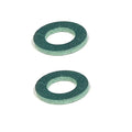 2 Pack Suzuki Outboard Gear Oil Drain Plug Gaskets Replacement 09168-10034