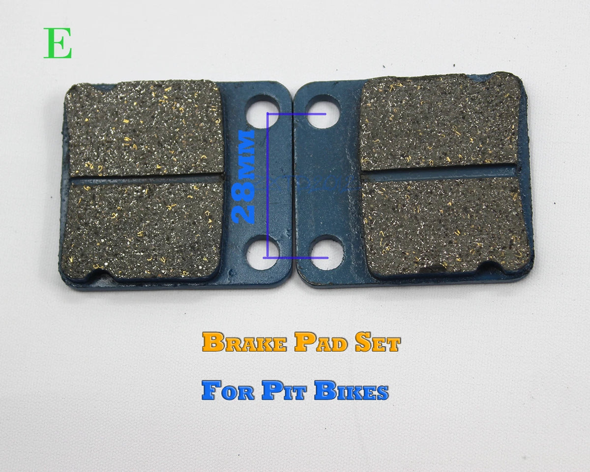 Brake Pad for 125cc 150cc Quad Dirt Pit Atomik Thumpstar DHZ Pit Pro Bike