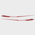Chaparral Boat Deck Graphic Decal 14.01974 - VR Fire Red 140 Inch (set of 2)