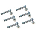 (pack of 6) Shear Pin Bolt & Nut for Ariens Maintenance Kit 732003 832002 832003
