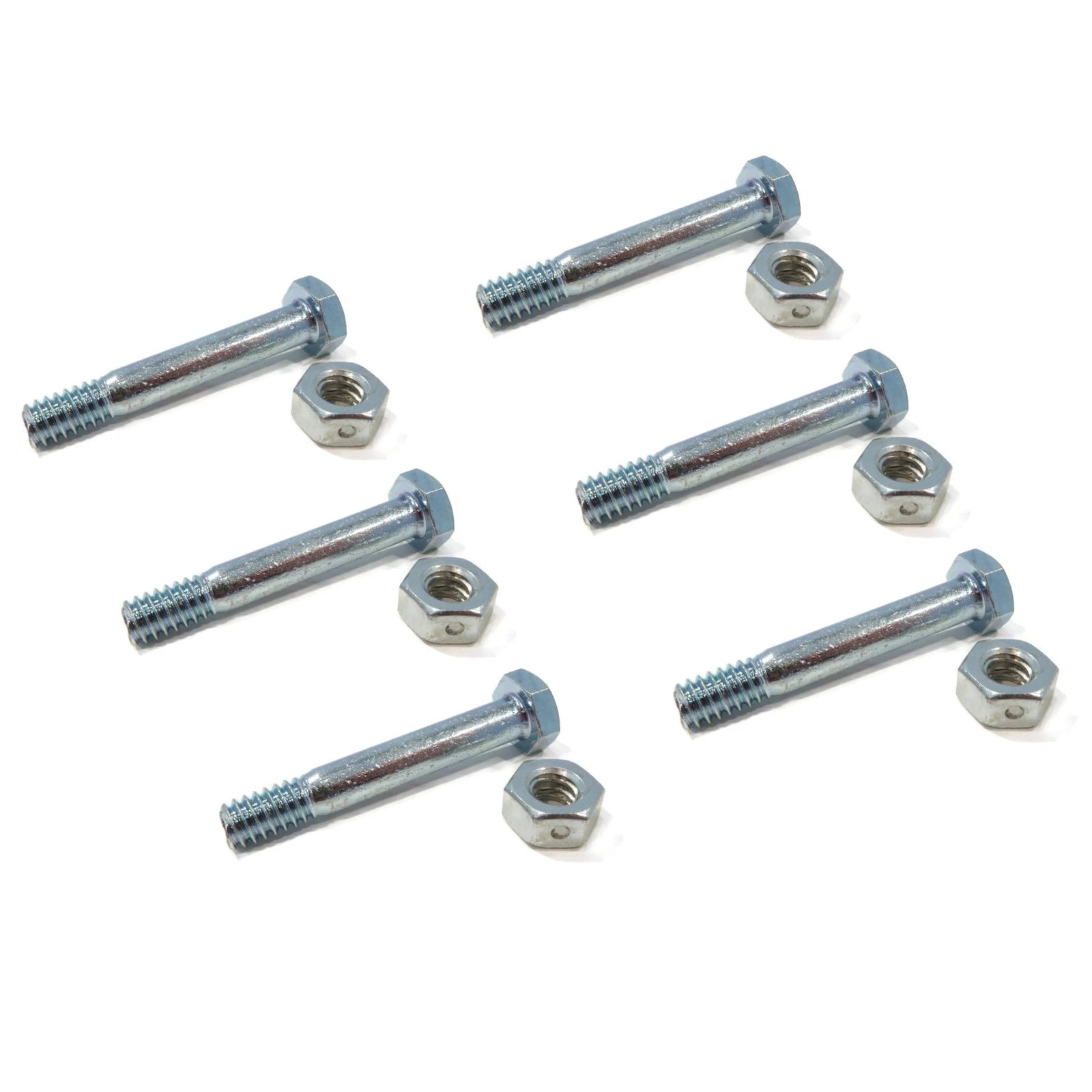 (pack of 6) Shear Pin Bolt & Nut for Ariens Maintenance Kit 732003 832002 832003