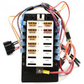 Lund Boat Fuse Block Panel 2291800 - 14-Position 6 3/8 X 3 1/2 Inch