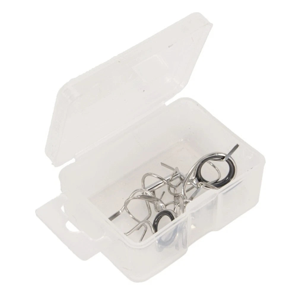Fly Fishing Tool Rod Guide Eye Set Stainless Steel Guide Ring Guide Tip