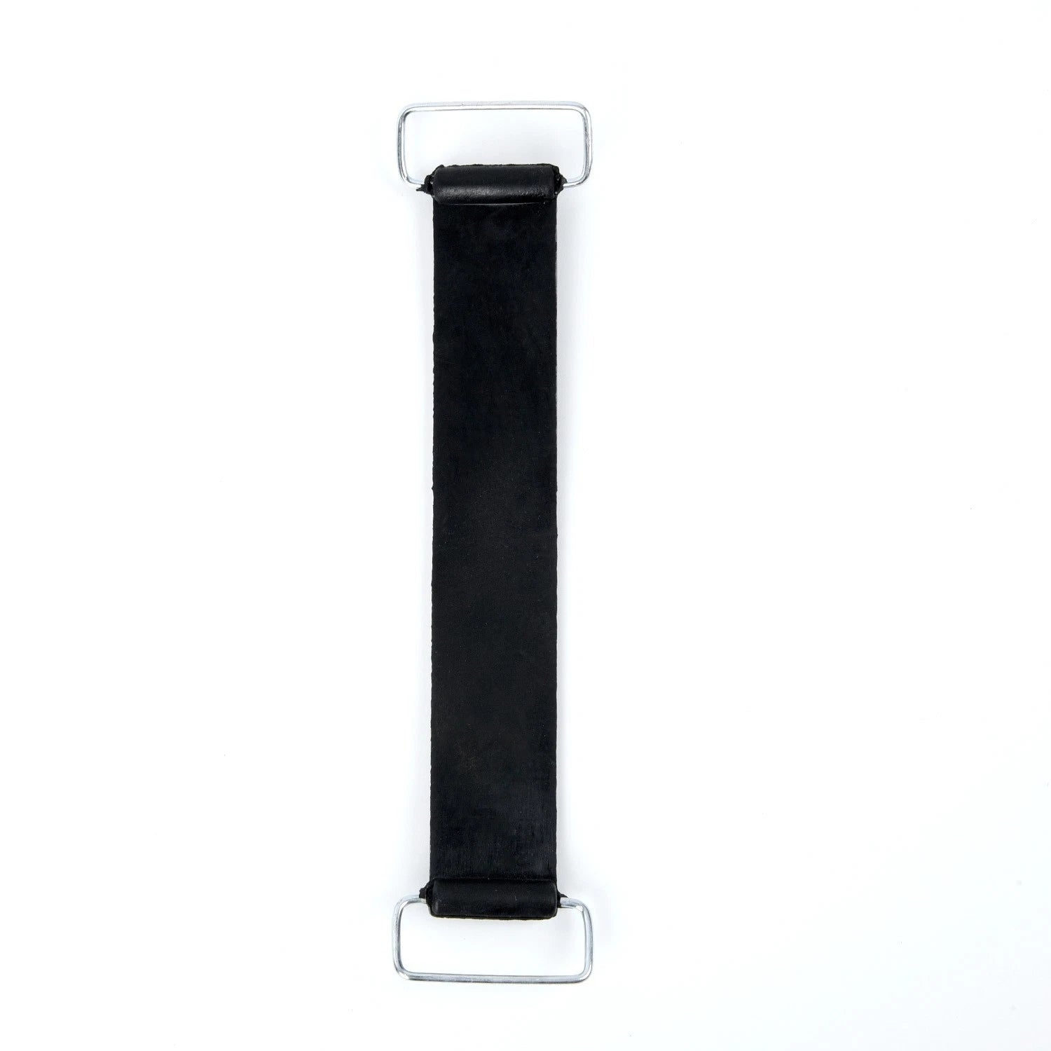 Black Rubber Strap Replacement 18-23cm Motorcycle Battery Holder Belt 1pc