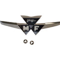 MFS103 Front Emblem with Clips - Fits Massey Ferguson