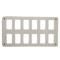 Marquis Boat Blank Rocker Switch Panel 5766545 - 12-Slot Acrylic
