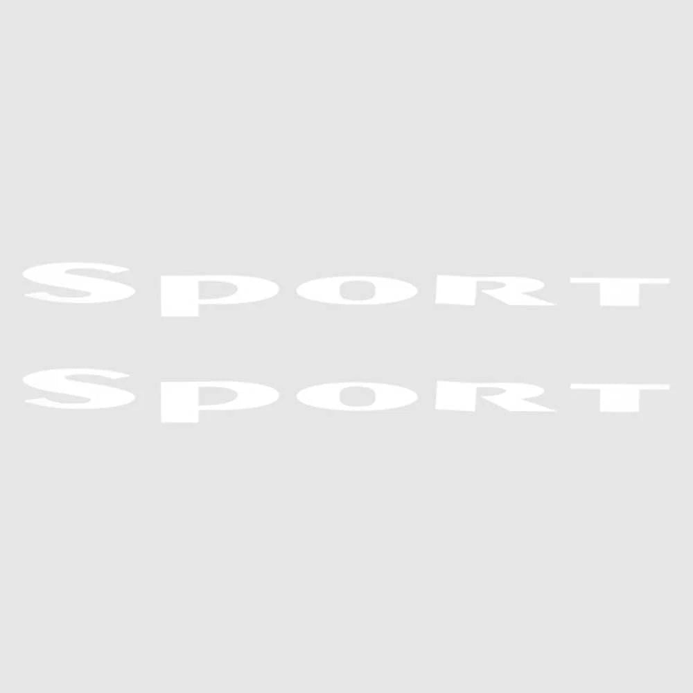Bayliner Boat Sport Decals - 16 1/4 X 1 1/4 Inch White (pair)