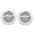 Pontoon Boat Stereo Speaker - Marine 25 Watt 5 Inch White (pair)