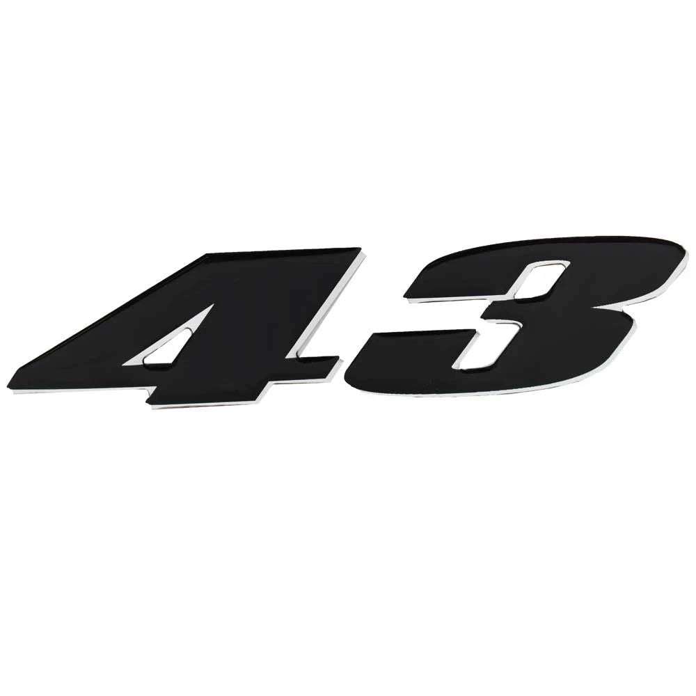 Sea Ray Boat Raised Decal 2605501 - 43 Sundancer Black Silver