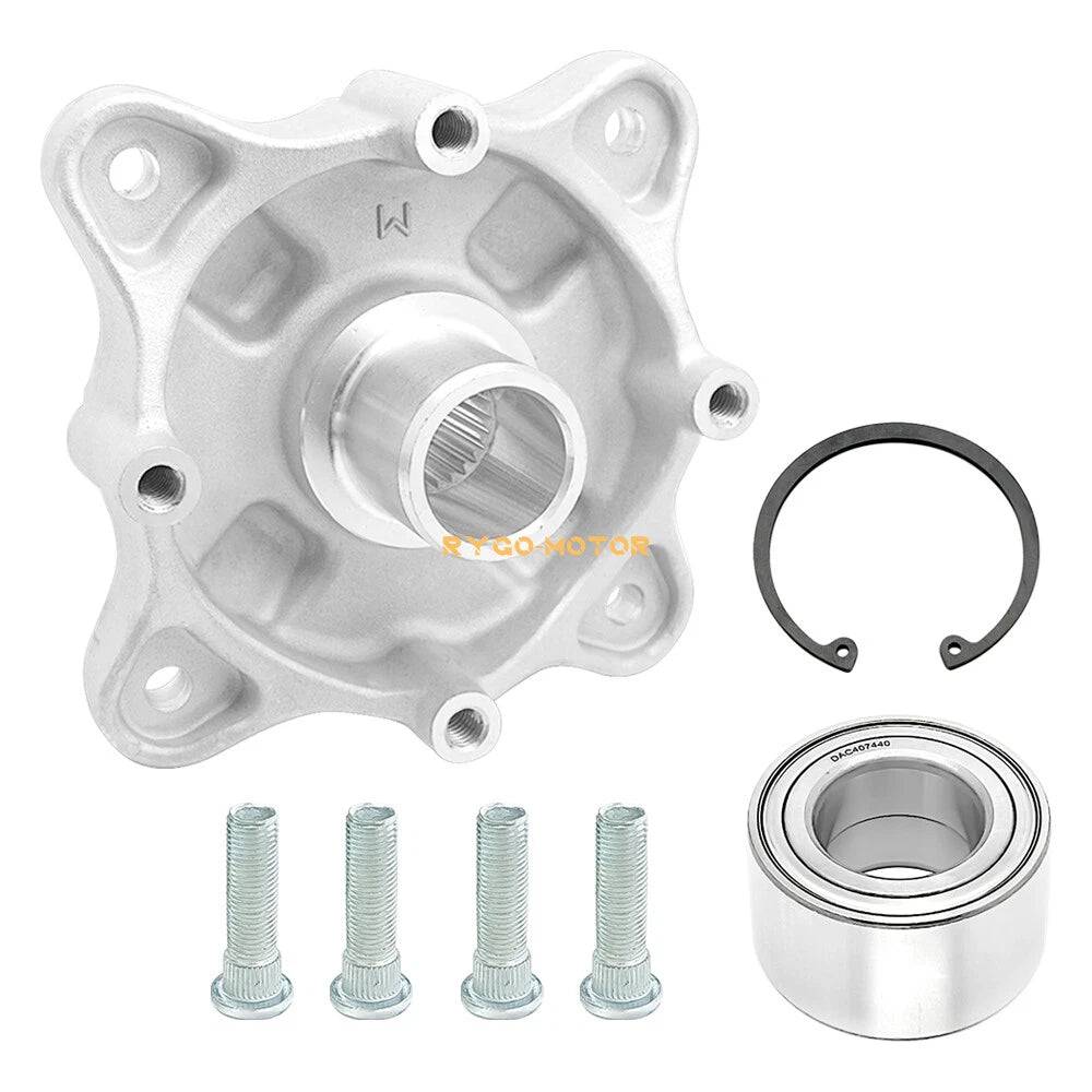 Rear Wheel Hub &bearing & Studs for Polaris Ranger 400 500 570 700 800 Diesel EV