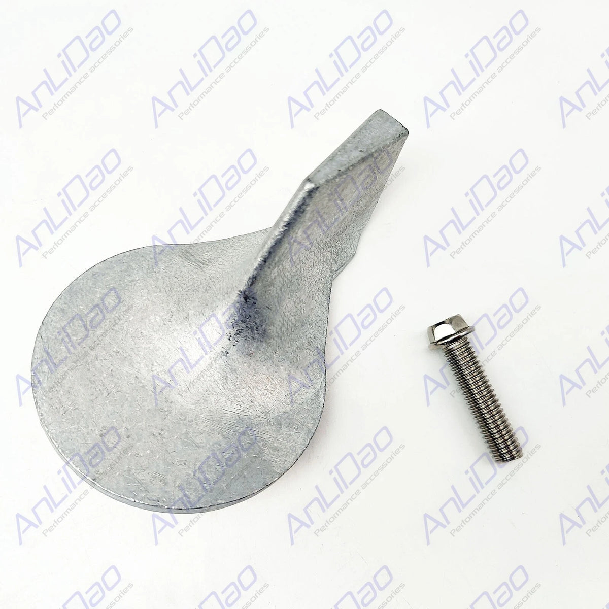 MerCruiser Mercury Zinc Trim Tab Anode & Bolt 822777Q1 18-6014 46399A1