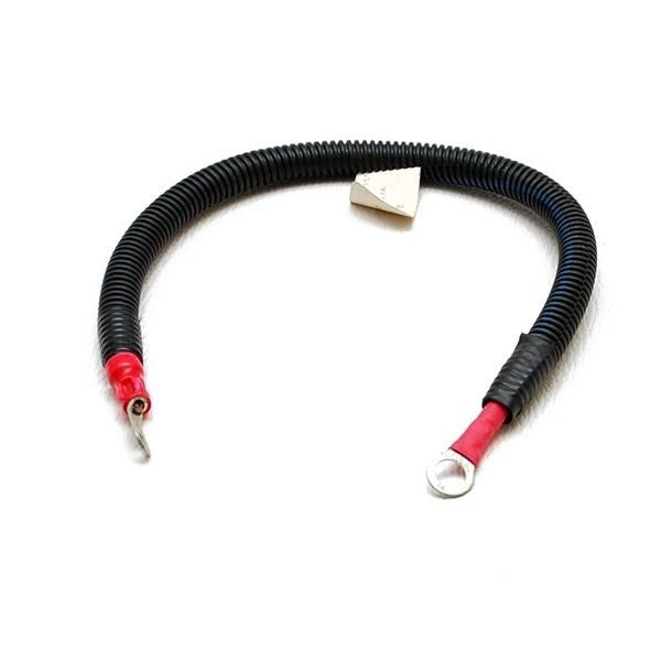 Boat Battery Cable - 8 Gauge 15 Inch Red Marine Wire with Loom