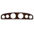 Misty Harbor Boat Blank Gauge Panel 017899 - 20 1/4 Inch Woodgrain