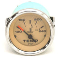 Teleflex Boat Temperature Gauge 63707 - Sahara Silver Tan 2 Inch