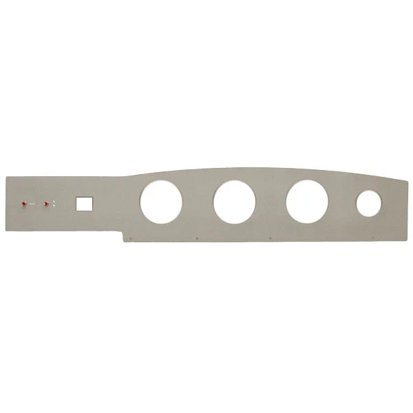 Four Winns Boat Blank Gauge Panel 025-3893 - Skyliner 262 Aluminum