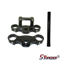 STONEDER 45/48-22mm Motorcycle Triple Tree Clamp Fork Bar Mount for Pit Bike