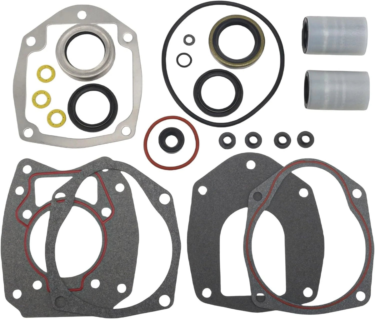 Lower Unit Gearcase Seal Kit for Mercury Mariner 30-125 HP Outboard 26-43035A4