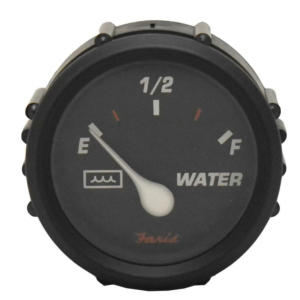 Faria Boat Water Level Gauge GP7284A - 2 Inch Professional Red