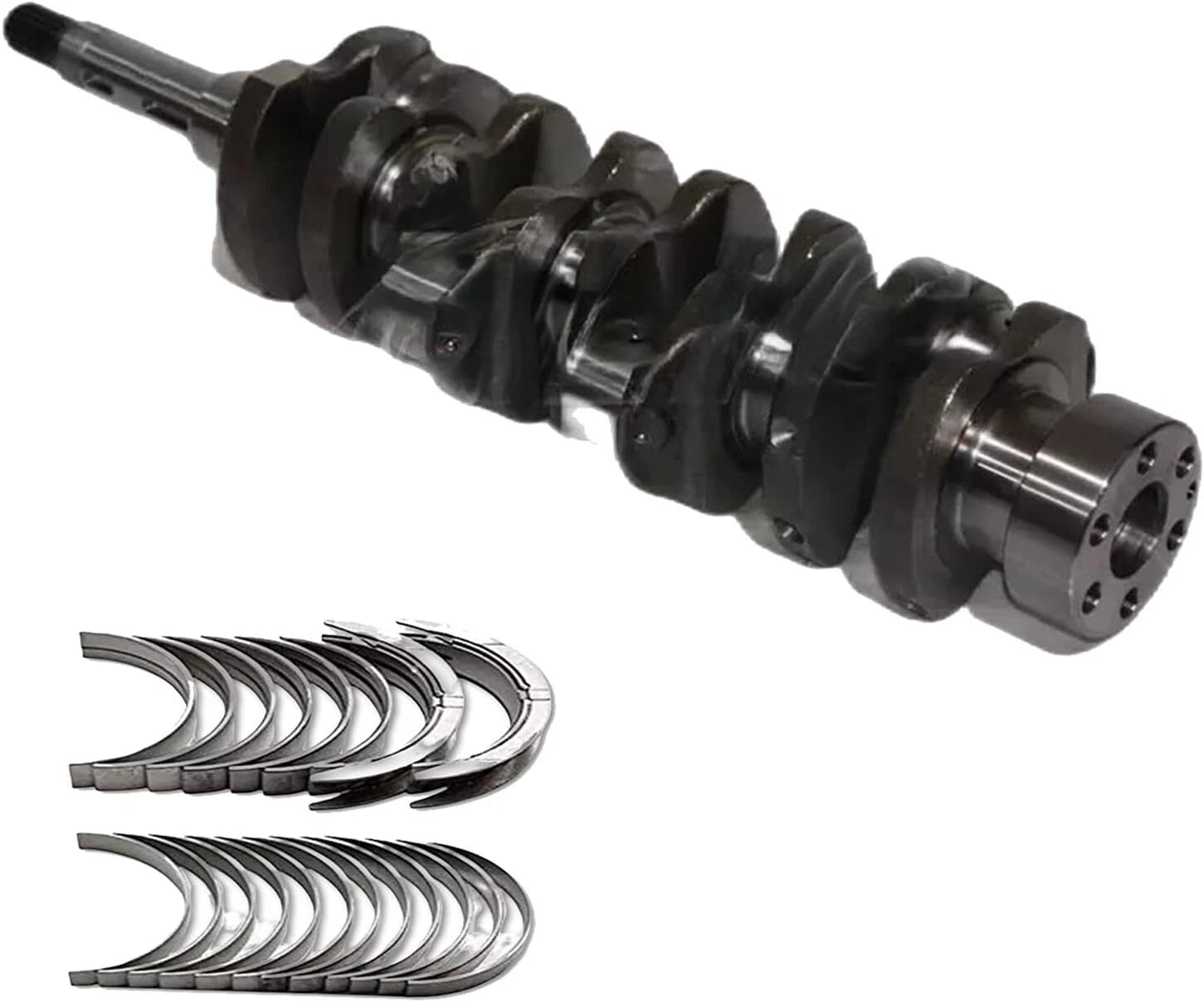Complete Crankshaft with Bearing Set for Kubota 1G851-23015 V2403 Engine