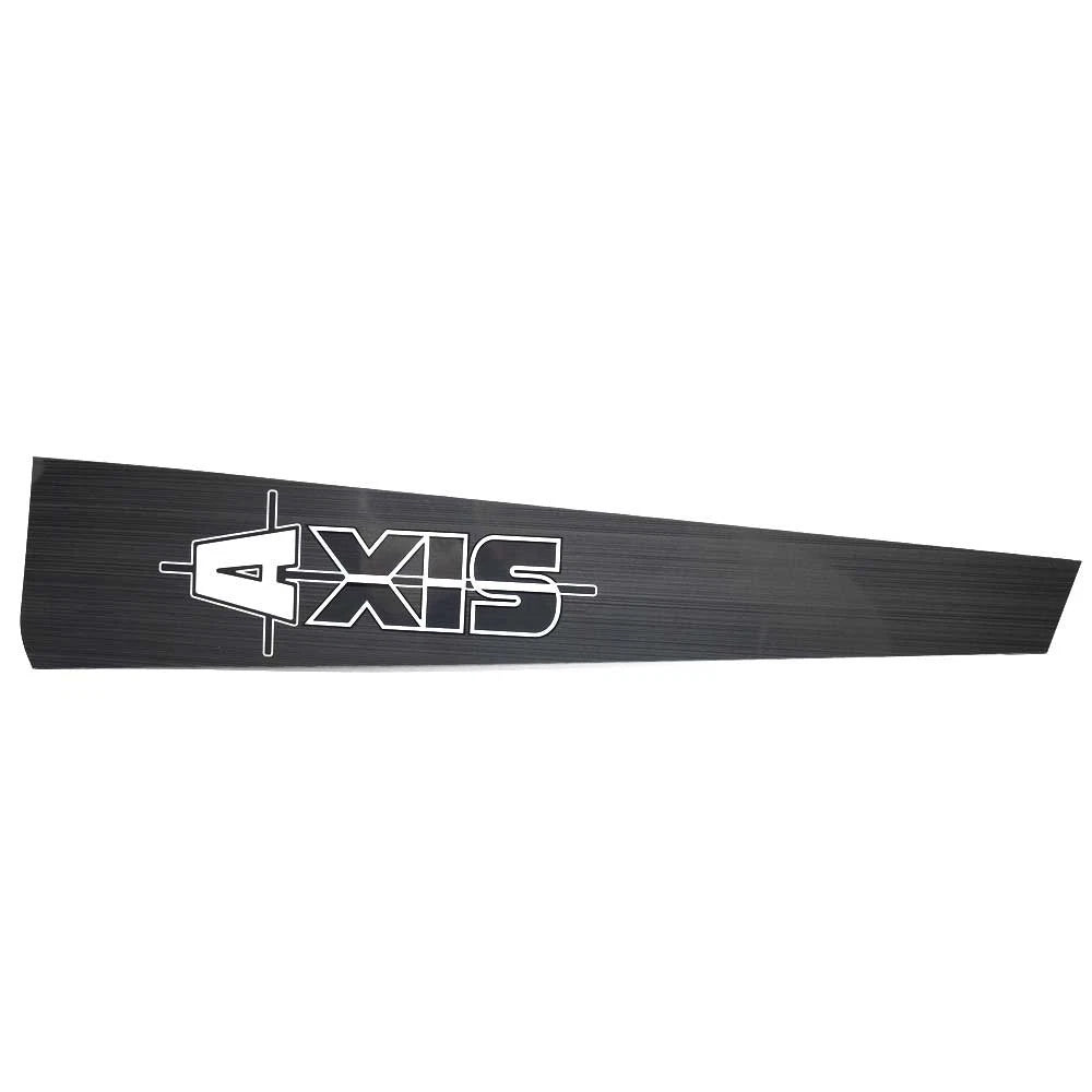 Axis Boat Glove Box Decal 5992847 - Gray Black 21 7/8 X 4 1/2 Inch