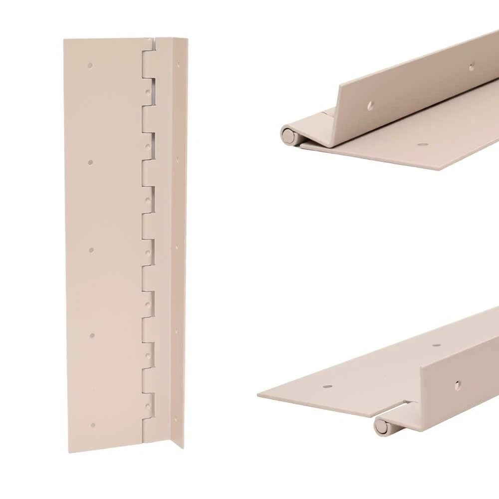 Tracker Boat Piano Hinge 311721 - 15 1/2 Inch Beige Aluminum