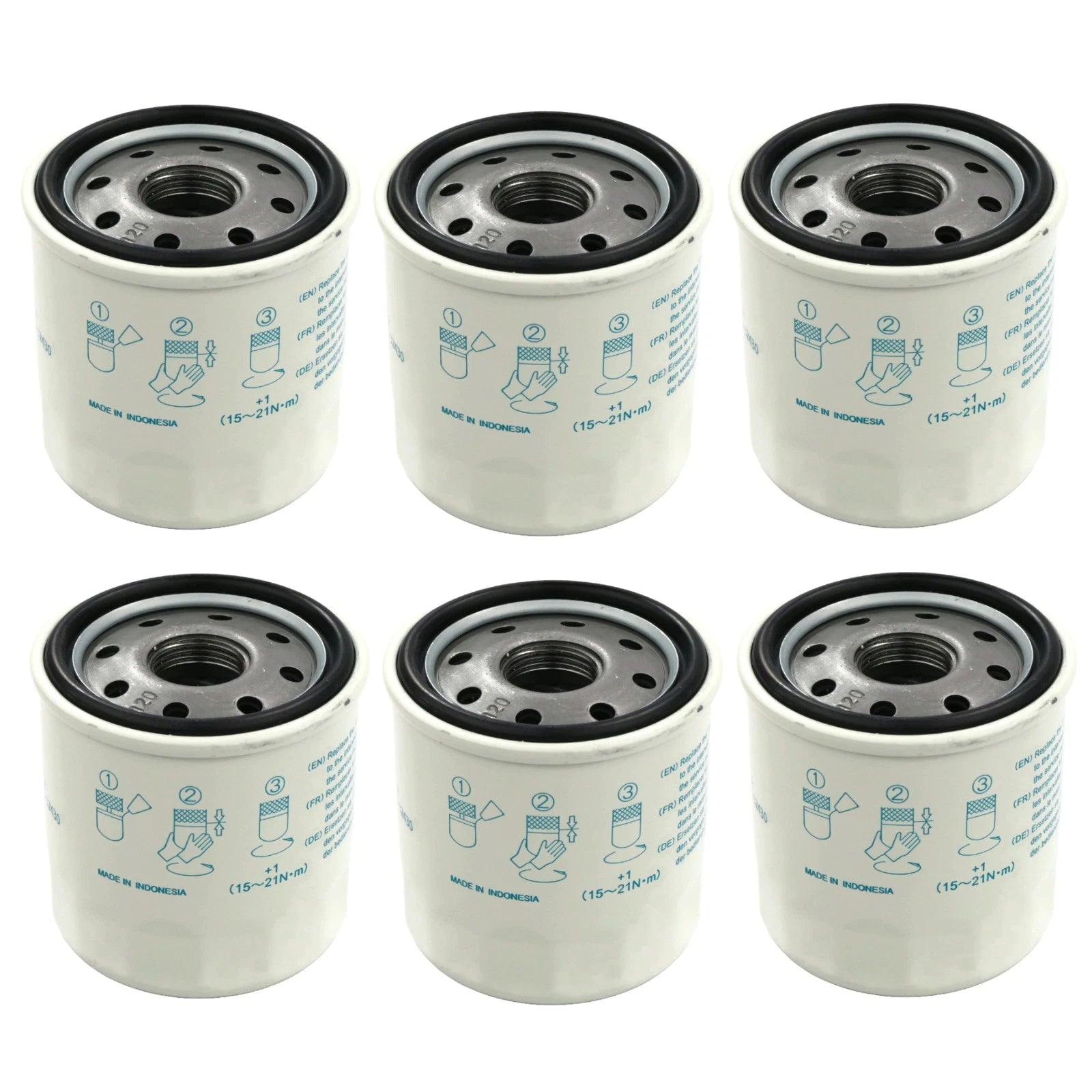 OEM (6-Pack) Kubota OIL FILTER for Arctic CAT 3201-044, Mahindra 31A4002100