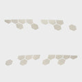 Chaparral Boat Hull Graphic Decals - H2O White Sticker (set of 2)