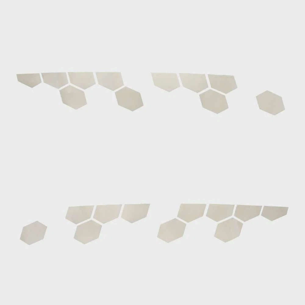 Chaparral Boat Hull Graphic Decals - H2O White Sticker (set of 2)