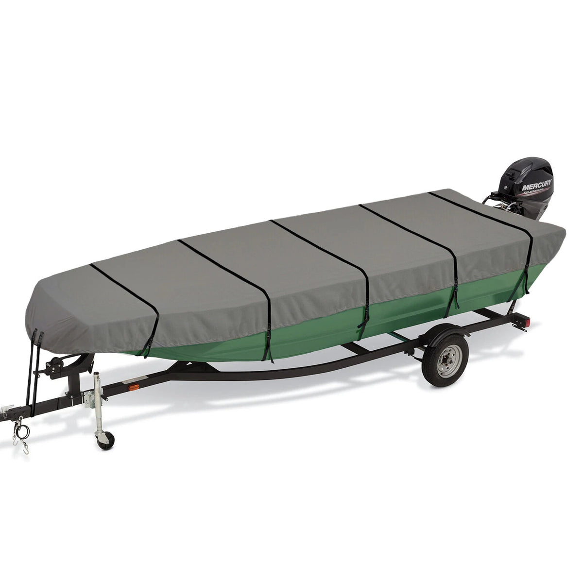 Alweld Boats 1648 Marsh Jon Fishing Hunting Boat Cover Waterproof Trailerable