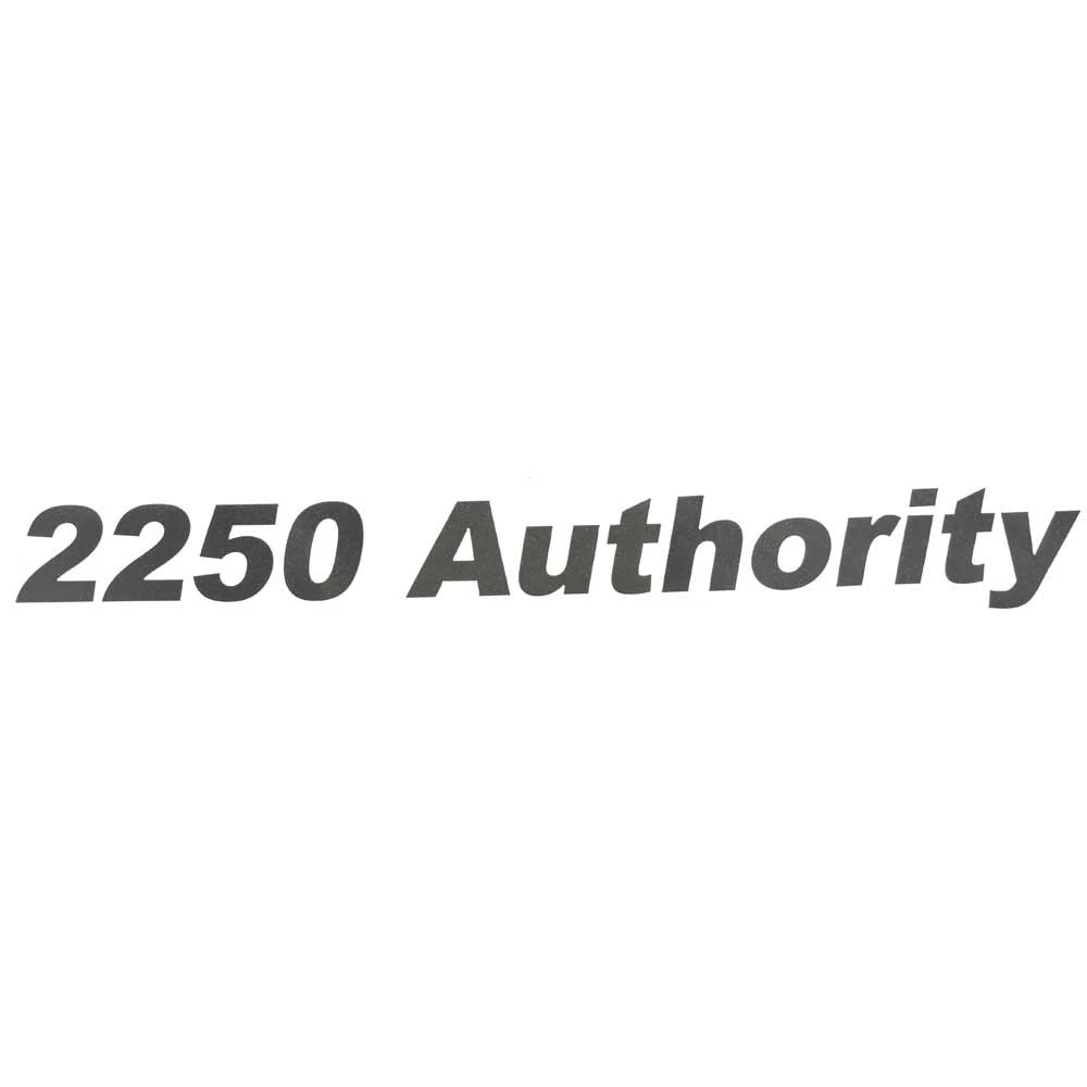 Crestliner Boat Brand Decal 2183517 - 2250 Authority Gray Sticker