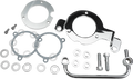 HARDDRIVE Complete Mnt Kit Breather Tube Chrome M8 Fits Harley Davidson 2017