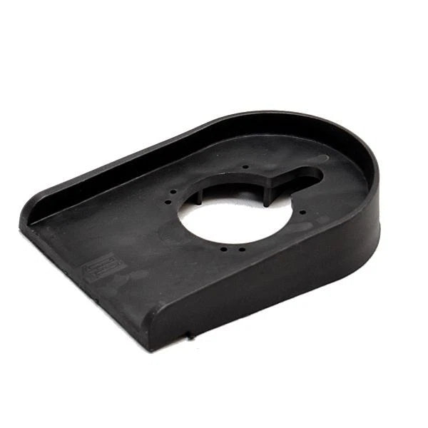 T-H Marine Boat Deck Fill Splash Guard - Black Plastic