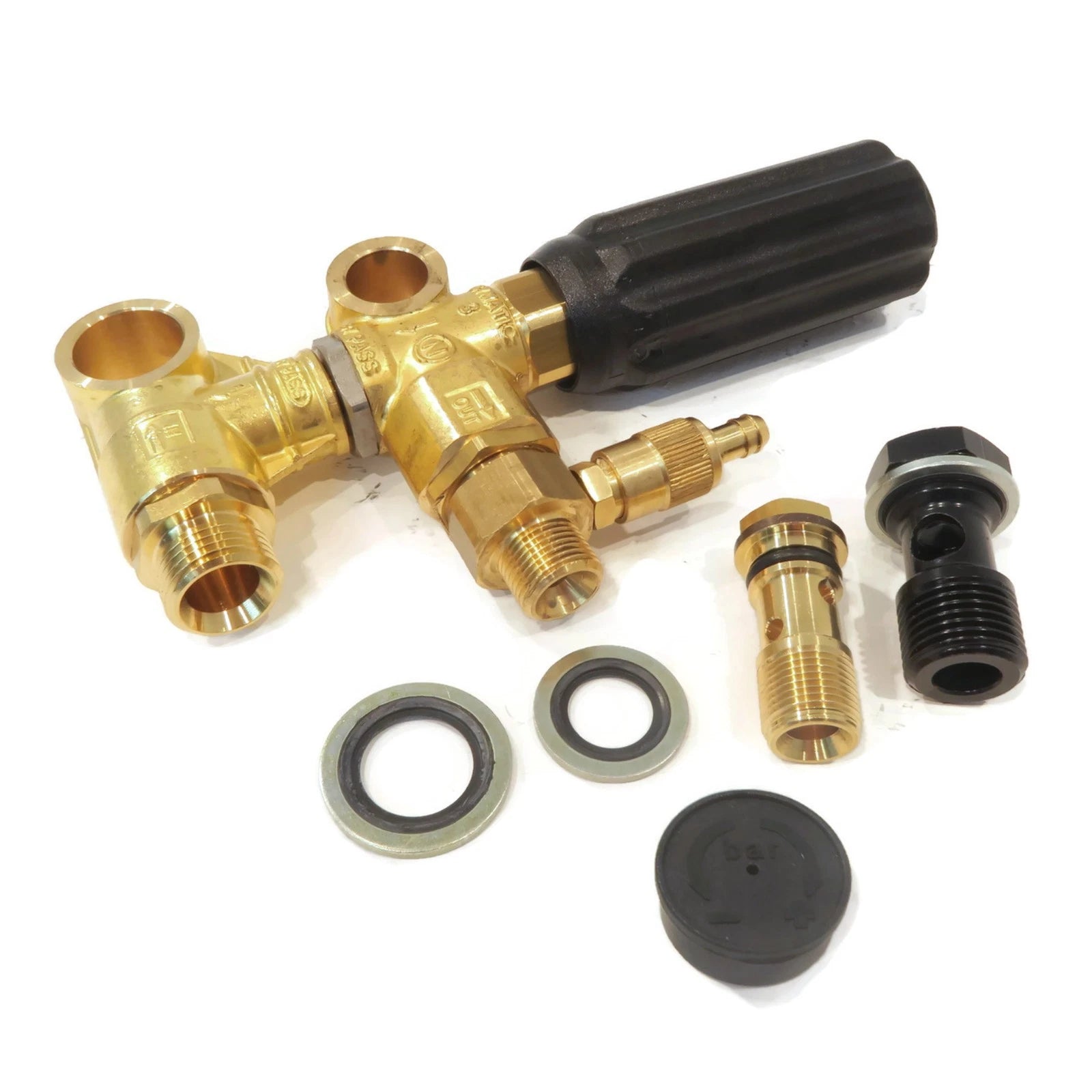 OEM Annovi Reverberi Gymatic 3/B Unloader Adjustable Injector & Bolt Set AR20400