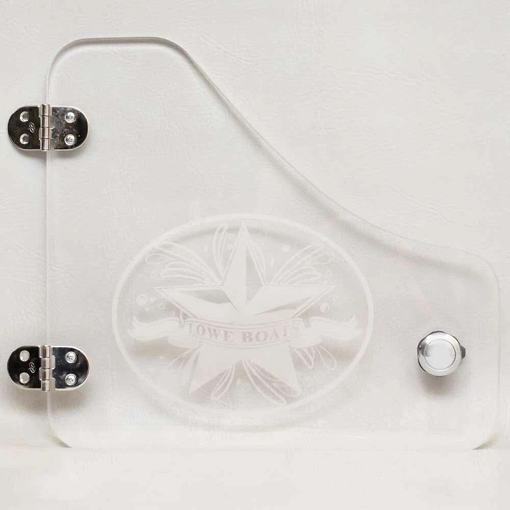 Lowe Boat Console Door 2065384 - 15 1/2 X 14 1/4 Inch Clear Acrylic