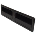 Blue Wave Makaira Boat Kick Panel PPF000221 - Black Glossy Plastic