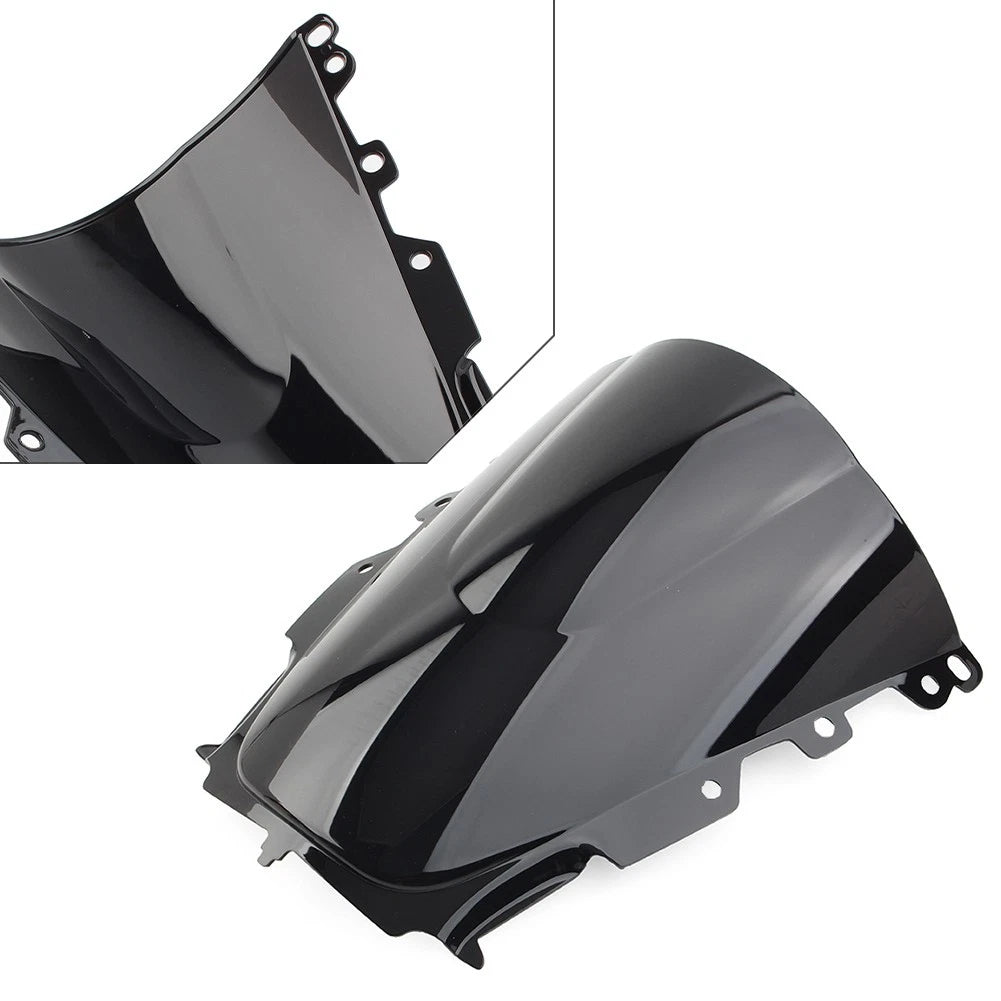 Motorcycle Black Front Windscreen Windshield Screen for YAMAHA R1 2020-2022 ABS