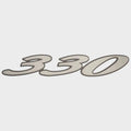 Cruisers Boat Model Decal Sticker V2333000 - 330 Express Silver Gray