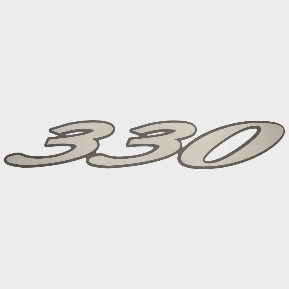 Cruisers Boat Model Decal Sticker V2333000 - 330 Express Silver Gray
