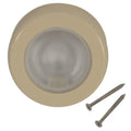 Custom 2 1/2 in Beige Halogen Surface Mount Boat Cabin Light