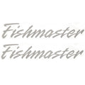 Palm Beach Fishmaster Boat Decals 30000404 - Silver 14 3/8 Inch (pair)