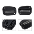 Black Front Brake Master Cylinder Cover for Harley Touring Electra Glide 08+ US