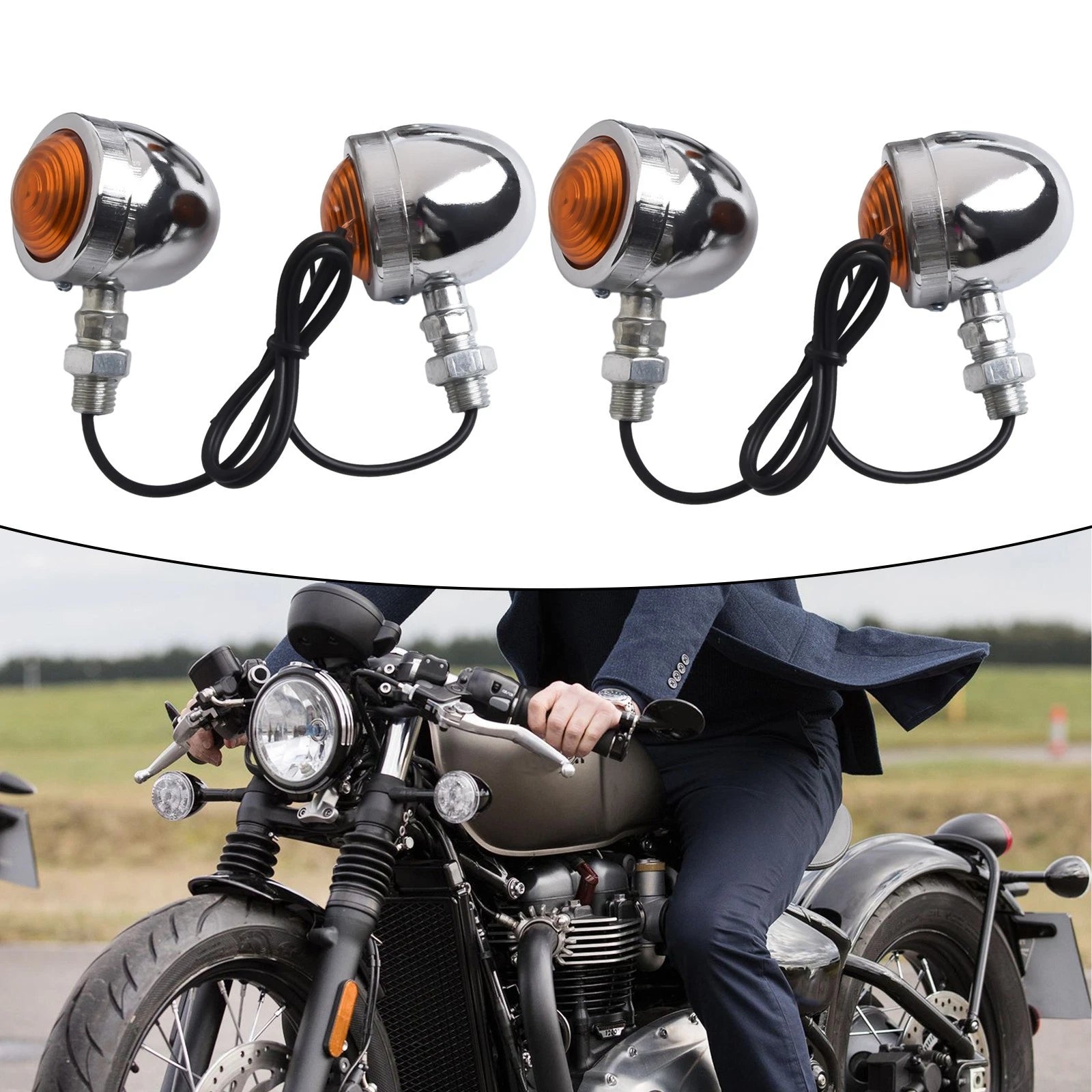Turn Signal Indicator Light Motorcycle ABS Plastic Motorcycle Lighting