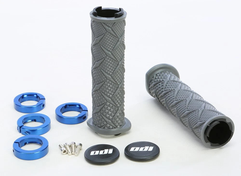ODI ATV X Treme LockOn Grip Blue for ATV/UTV Handles 2000-2023
