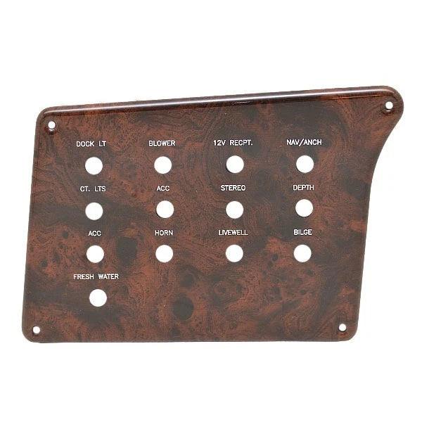 Hurricane 187 SunDeck Boat Blank Breaker Panel 226072 - 8 5/8 X 6 Inch