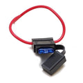 Boat Fuse Holder Assembly - 15 Amp Red Wires