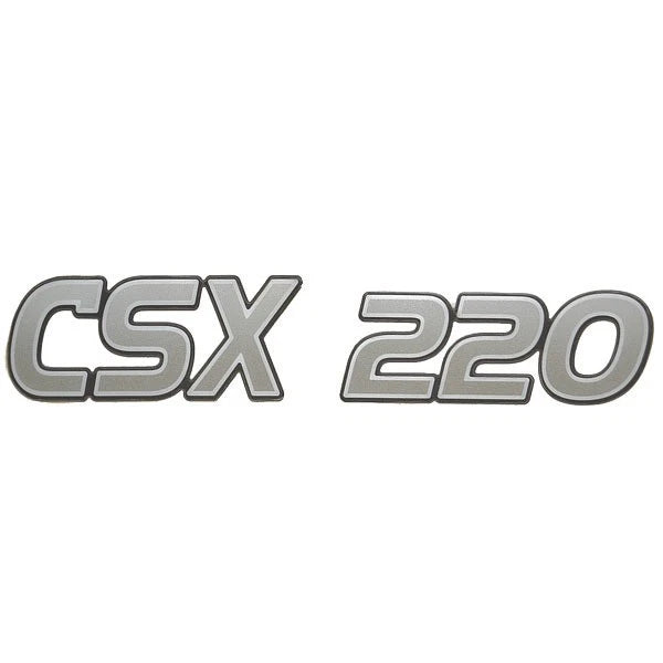 MasterCraft Boat Raised Decal 750073 - CSX 220 Sticker
