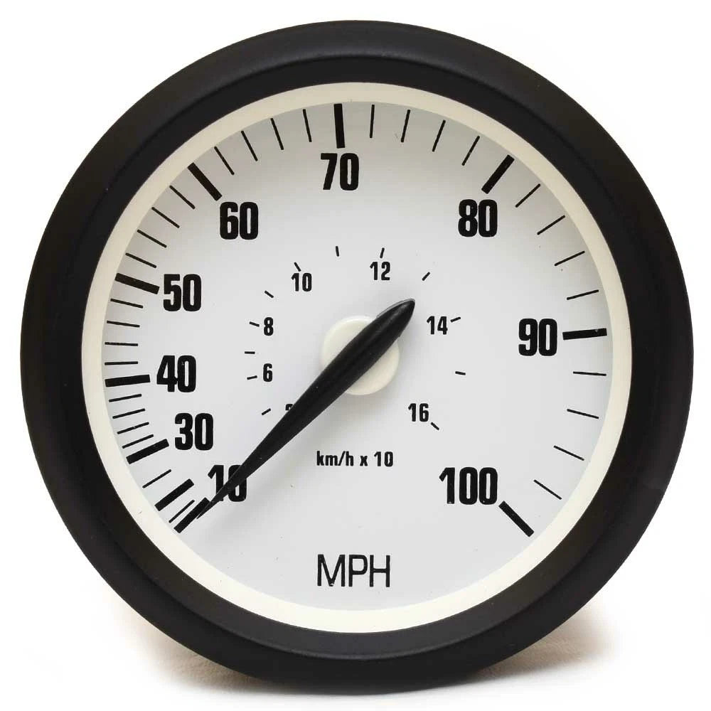 Evinrude Johnson Boat Speedometer Gauge 0765063 - 3 1/4 Inch (kit)